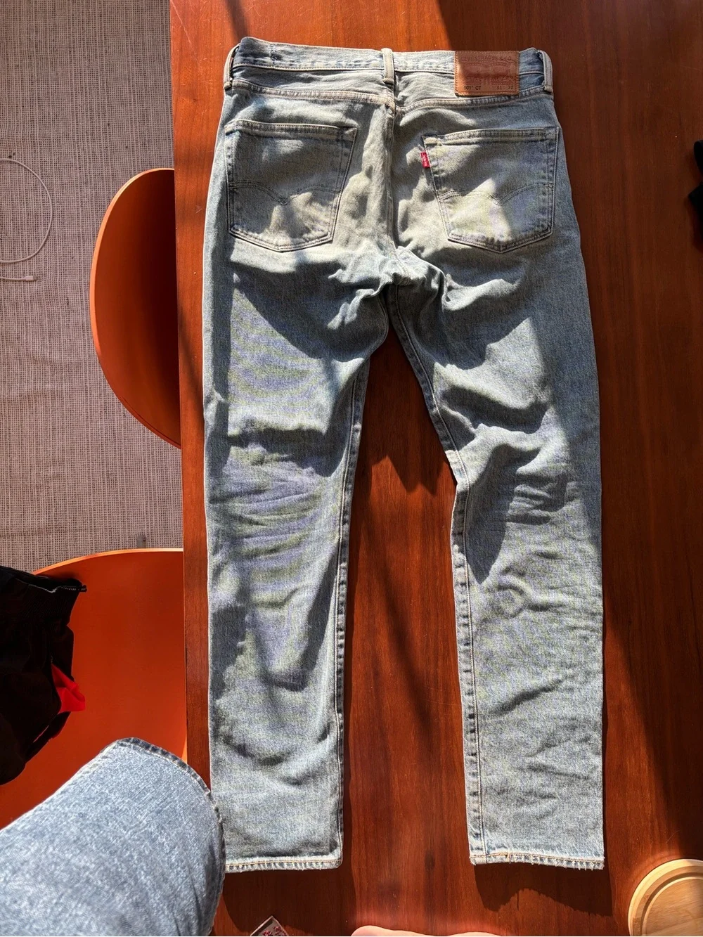 Levi's Light Blue Slim Straight Jeans